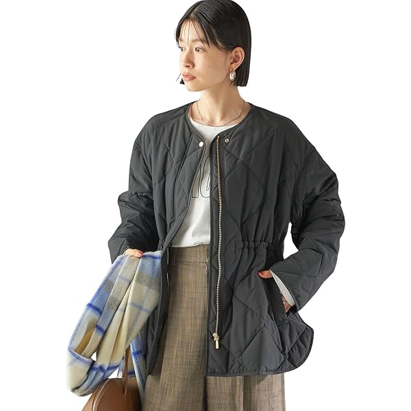 Amazon | [シップス エニィ] 洗濯機可能〉ダブルジャージー ノーカラー